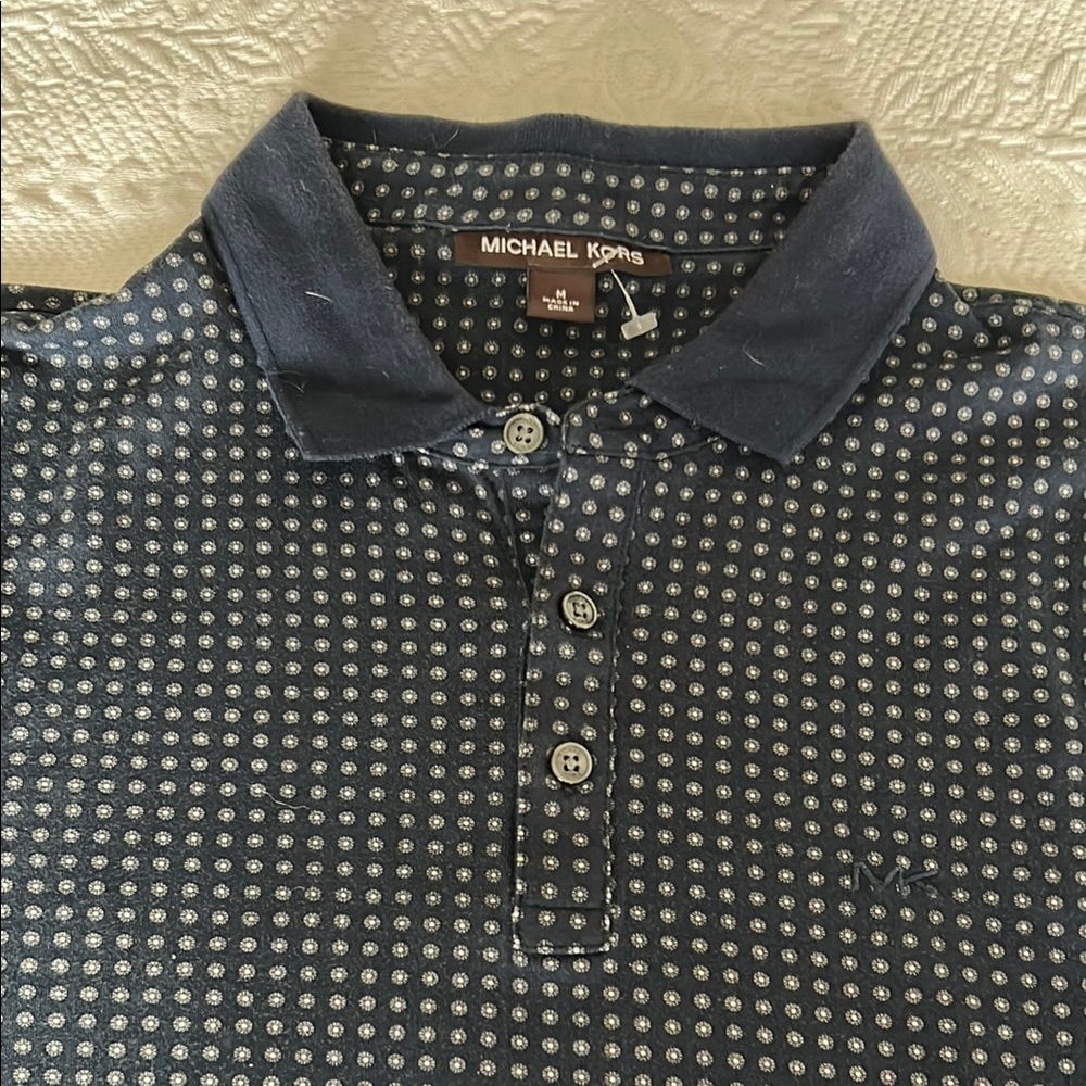 Michael Kors Navy Blue Men's Shirt